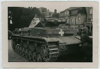 [Z.X0026] Orig. Foto Panzer IV Tank m. Balkenkreuz in Polen 1939