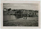 [Z.X0026] Orig. Foto Schutzpolizei Lübeck Mannschaftswagen über Notbrücke in Polen 1939