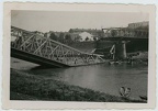 [Z.X0026] Orig. Foto zerstörte San Brücke in PRZEMYSL Polen 1939 b