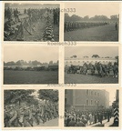[Z.Inf.Rgt.91.001] 6 Fotos Mobilmachung IR 91 Polenfeldzug 1939 Kaserne LKW´s Fort Festung 27. ID
