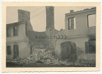 [Z.Inf.Rgt.91.001] Foto Häuser Ruinen in Pinczow Polen 1939 Wehrmacht 27. ID IR 91 Polenfeldzug