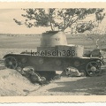 [Z.Inf.Rgt.91.001] Foto vernichteter polnischer 7 TP Panzer ! Tank Wrack Polen 1939 IR 91