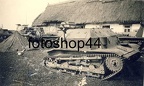 [TK3][#013]{101}{b} chata ze strzechą, czołgi niemieckie, biała chata