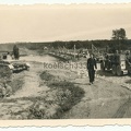 [Z.Pz.Abw.Abt.53.001] Foto Panzerjäger Abt. 53 Polenfeldzug 1939 Panzer 5. Pz. Div. Brücke LKW Protzen
