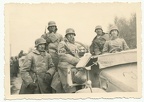 [Z.Pz.Abw.Abt.53.001] Foto Panzerjäger Abt. 53 Polenfeldzug 1939 verstaubte Landser am Krupp LKW