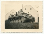 [Z.Pz.Rgt.04.001] #011 Foto Panzermann im Panzer II Pz. Reg. 4 Groß Rammerschlag Tschechien Sudetenland aw