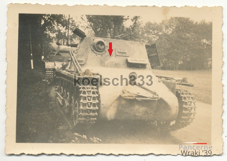 [Z.Pz.Rgt.04.001] #035 Foto Panzerbefehlswagen I mit Kennung ! Wehrmacht Panzer Polen 1939 Polenfeldzug.jpg