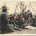 [Z.Art.Rgt.49.001] C453 Foto Wehrmacht Art. Reg.49 Polen Feldzug Offizier B Stelle Warthe Front