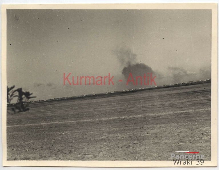 [Z.Art.Rgt.49.001] C463 Foto Wehrmacht Art. Reg.49 Polen Feldzug Warschau brennt Front combat !