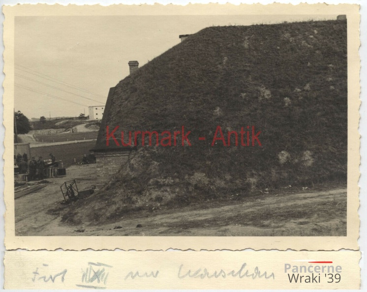 [Z.Art.Rgt.49.001] C467 Foto Wehrmacht Art. Reg.49 Polen Feldzug Warschau Bunker Fort VII TOP !!