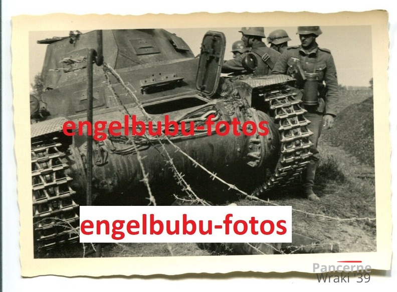 [Z.X0031]  FOTO - POLEN 1939 - PANZER - Einmarsch - PANZER I ! II - TOP - Einsatz aw.jpg