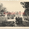 [Z.Aufkl.Abt.17.001] C933 Foto Wehrmacht Polen Panzer Aufkl. Abtl.17 Grenze 1.9.1939 das 1. poln Dorf