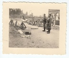[Z.Pi.Btl.37.001] #19 orig. Foto polnische Panzersperren Oberschlesien Grunsruh Reichsgrenze 1939 (1)