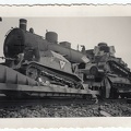 [Z.Pi.Btl.37.001] #21 orig. Foto polnischer Panzerzug Tankette TK-3 zerstört Płochocin Warlubie 1939
