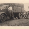 [Z.Pi.Btl.37.001] #42 WH Pi-Btl.37 LKW OPEL BLITZ und Motorrad-Kradmelder in Oberschlesien 1939