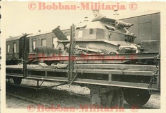 [Z.X0034] S098 Polen Krośniewice polnischer TKS Panzer Panzerzug polish armored train Beute aw