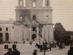 [Z.X0035] H248 Foto 2.WK Polen LUBLIN zerstörte Johanneskathedrale Kirche bw