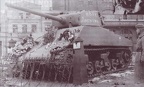 Sherman M4A2(76)W, 8 Korpus Zmechanizowany(116 Brygada Pancerna), 'Иван Лагутин', Chojnice, Rynek (007){a}