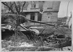 T-34-85, 7. GwKPanc(54. BPGw), Lubań, ul. Kopernika przed zakladami Gustawa Winklera (003){a}.