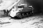 Sherman M4A2(76)W, 1 Korpus Zmechanizowany(219 Brygada Pancerna), Festung Küstrin ( Kostrzyn nad Odrą ) (002){b}
