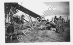 [Z.A.Nachr.Rgt.549.001] Polnisches Flugzeug Eindecker Notlandung bei Welun Wielun Polen 1939 aw