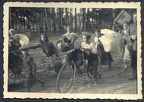 [Z.X0036] 2 x Foto polnische Flüchtlinge Bevölkerung Kinder Flucht 1939 Polen Feldzug aw