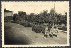 [Z.X0036] 3 x Foto Kaserne Skierniewice Gefangenenlager 1939 Polen Feldzug Gefangene b