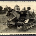 [Z.X0036] Foto zerstörter polnischer Panzer Tankkette Tank TK 3 1939 Polen Feldzug aw