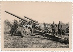 [Z.X0013] (z25) Polen 1939 v.Piatek Warschau Stellung Geschütz Kanone tarn camo Soldat