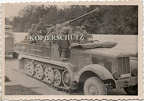 [Z.X0013] (z31) Polen 1939 v.Piatek Warschau SDkfz LKW Halbkette Geschütz Flak Soldat