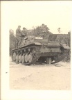 [Pz2][#319]{005}{a} Pz.Kpfw II Ausf.C, Pz.Rgt.36, #641, Warszawa, Wola, ul.Olbrachta, zapora przeciwczołgowa