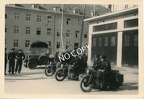 [Z.Pz.Rgt.08.007] #011 Foto WK2 1.Feldzug Böblingen bei Stuttgart 28.8.1939 auf Motorrädern D1.1.1