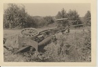 [Schneider155mm] Polenfeldzug 1939, polnisches Geschütz, Treffer , Wehrmacht aw