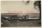 [Z.s.Art.Abt.(mot.).641.001] D835 Foto Wehrmacht Artillerie Abt.641 Polen Schlesien Mikolów Halbkette Kanone