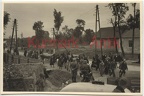 [Z.s.Art.Abt.(mot.).641.001] D837 Foto Wehrmacht Artillerie Abt.641 Polen Krakau POW refugees Flüchtlinge