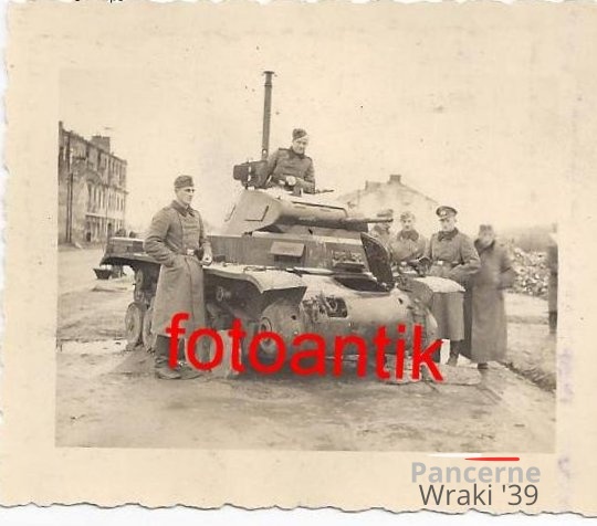 [Pz2][#320]{016}{a} Pz.Kpfw II Ausf.C, Pz.Rgt.36, #511,  Warszawa, ul.Wolska ( między Redutową a Gizów )