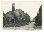 [Z.Pz.Abw.Abt.252.001] #026 Foto Häuser Ruinen in Gnesen Polen Wehrmacht Polenfeldzug Zerstörungen Gniezno