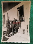 [Z.Pz.Div.02.003] foto 1939 Polenfeldzug Posen anektiertes Gebäude als Lager deutsche Soldaten