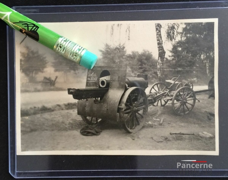 [Schneider155mm] Deutsche Foto 2 WK Kanone Polen Poland Polska Fotoalbum aw.jpg