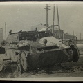 [Z.X0042] 005 Warszawa 1939 Zniszczony Panzerkampfwagen I Eugeniusz Haneman Fotografia