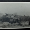 [Z.X0042] 010 Warszawa 1940 Zniszczony Czołg Panzerkampfwagen Ii Eugeniusz Haneman Fotografia