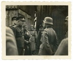 [Z.Inf.Rgt.(mot).33.003] #010 Foto 13.ID General mit tsch. Offiziere Grenze Sudetenland Tschechien 1938