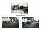 [Z.Inf.Rgt.(mot).33.003] #012 3x Orig. Foto polnische Gefangene mit Pferd und Wagen in Polen 1939