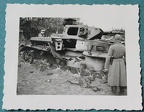 [Z.Pz.Abt.65.004] #081 Photo FD Wehrmacht Panzer tank Panzermänner 1939 Vormarsch Warschau Polen aw