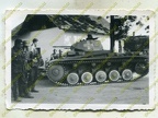 [Z.X0043] #004 Foto, Wehrmacht, Panzer II, Turmnummer 614, auf Vormarsch in Polen aw