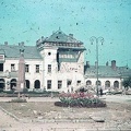 [Z.Art.Rgt.50.001] Color Farb Dia 18.9.39 Polenfeldzug Zerstörung Lublin Bahnhof Flak Beschuss