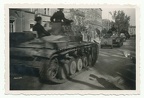 [Z.Pz.Rgt.36.002] #009 Foto Panzer II mit PaK Geschütz Anhänger in Schweinfurt 1939 Parade Pz. Reg. 4