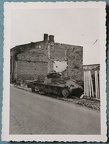 [Z.X0049] #002 Foto Photo GJ Wehrmacht 1939 Polen Poland Feldzug zerstörter Panzer tank combat aw