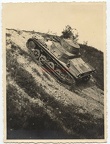 [Z.Pz.Rgt.01.006] A701 Foto Wehrmacht Panzer Regt.1 Erfurt Portrait Panzer im Gelände