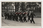 [Z.Pz.Rgt.01.006] A706 Foto Wehrmacht Panzer Regt.1 Erfurt Portrait Parade Musik Zug TOP !